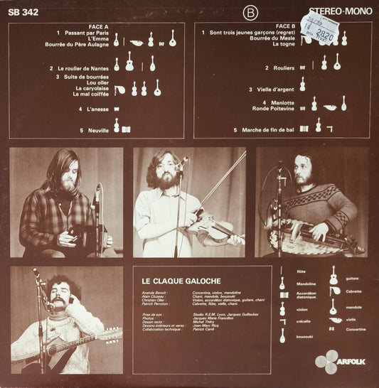 LE CLAQUE GALOCHE - Folk Traditionnel Français