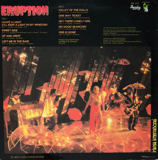 ERUPTION - Leave A Light