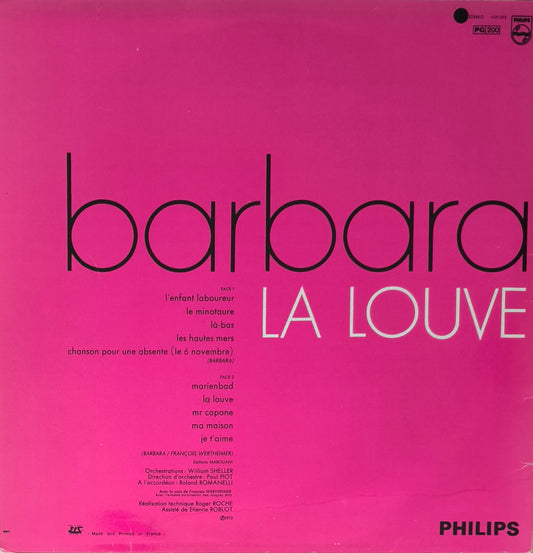 BARBARA - La Louve