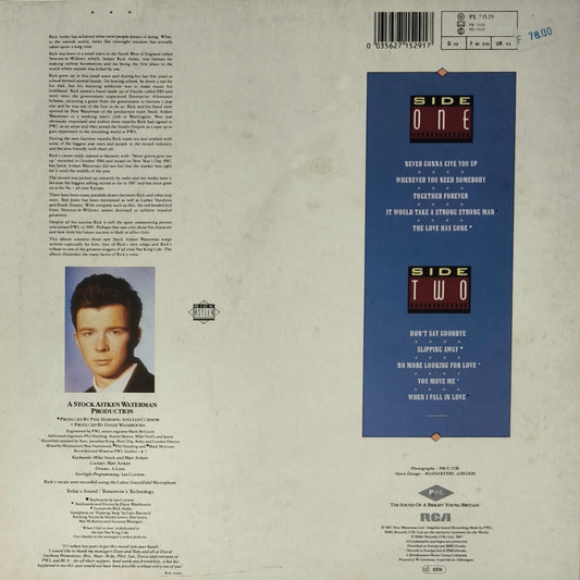 RICK ASTLEY - Whenever You Need Somebody