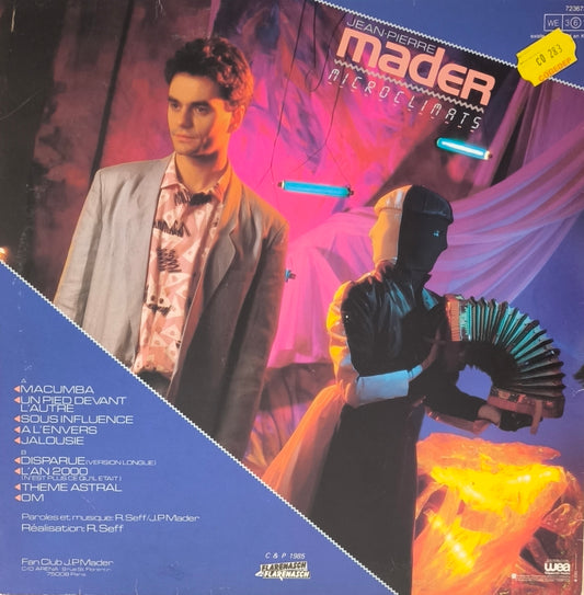 JEAN PIERRE MADER - Microclimats
