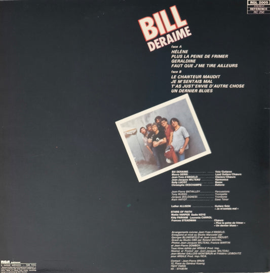 BILL DERAIME - Plus La Peine De Frimer