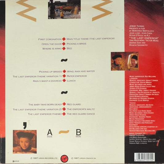 LE DERNIER EMPEREUR - Bande Originale du film