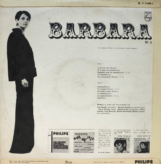 BARBARA - Barbara N°2 (Le Mal de Vivre)