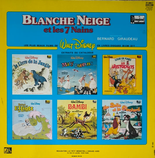 BERNARD GIRAUDEAU - Blanche Neige Et Les 7 Nains