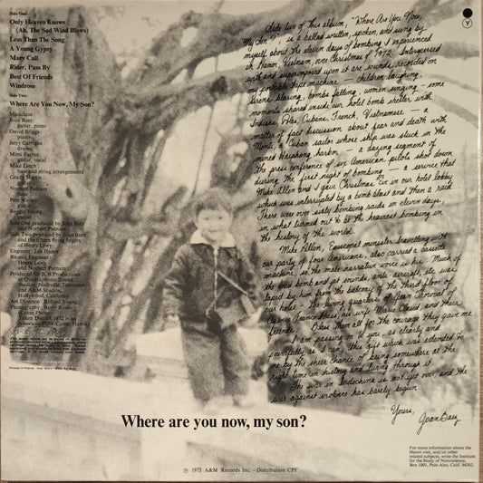 JOAN BAEZ - Where Are You Now, My Son?