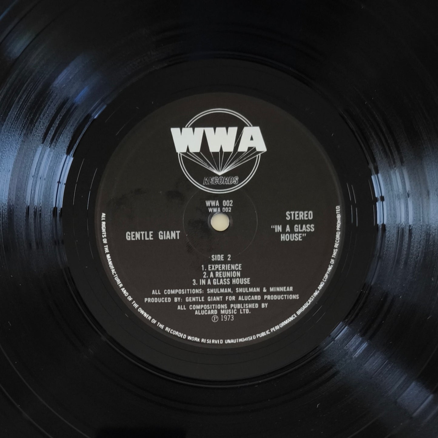 GENTLE GIANT - In A Glass House (Pressage UK)