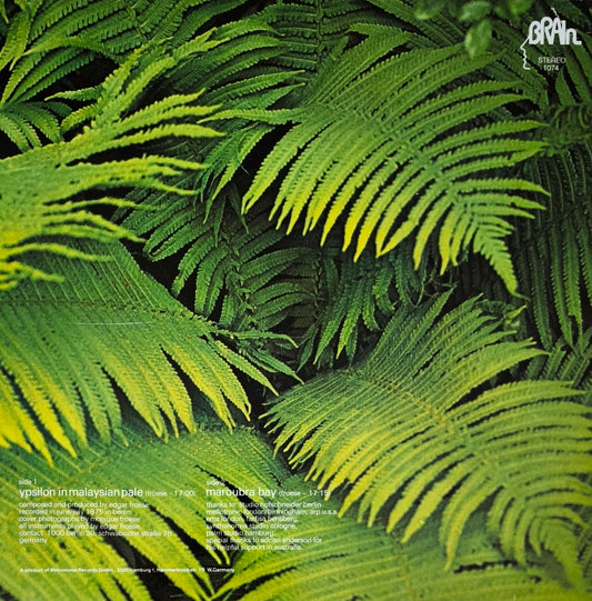 EDGAR FROESE - Ypsilon In Malaysian Pale