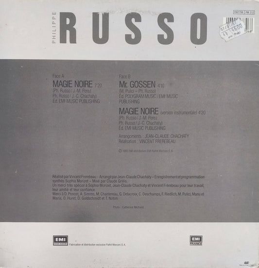 PHILIPPE RUSSO - Magie Noire (Remix Spécial Club)