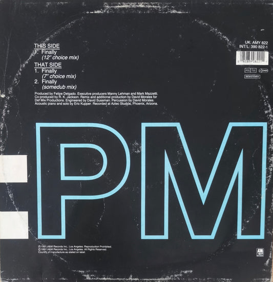 CE CE PENISTON - Finally (12" Choice Mix)