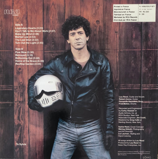 LOU REED - Legendary Hearts