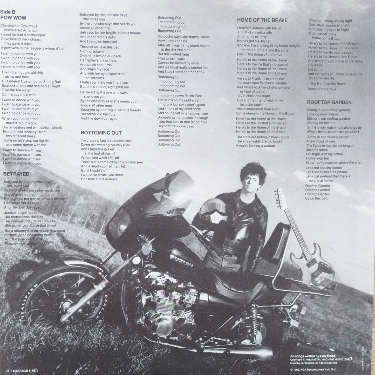 LOU REED - Legendary Hearts