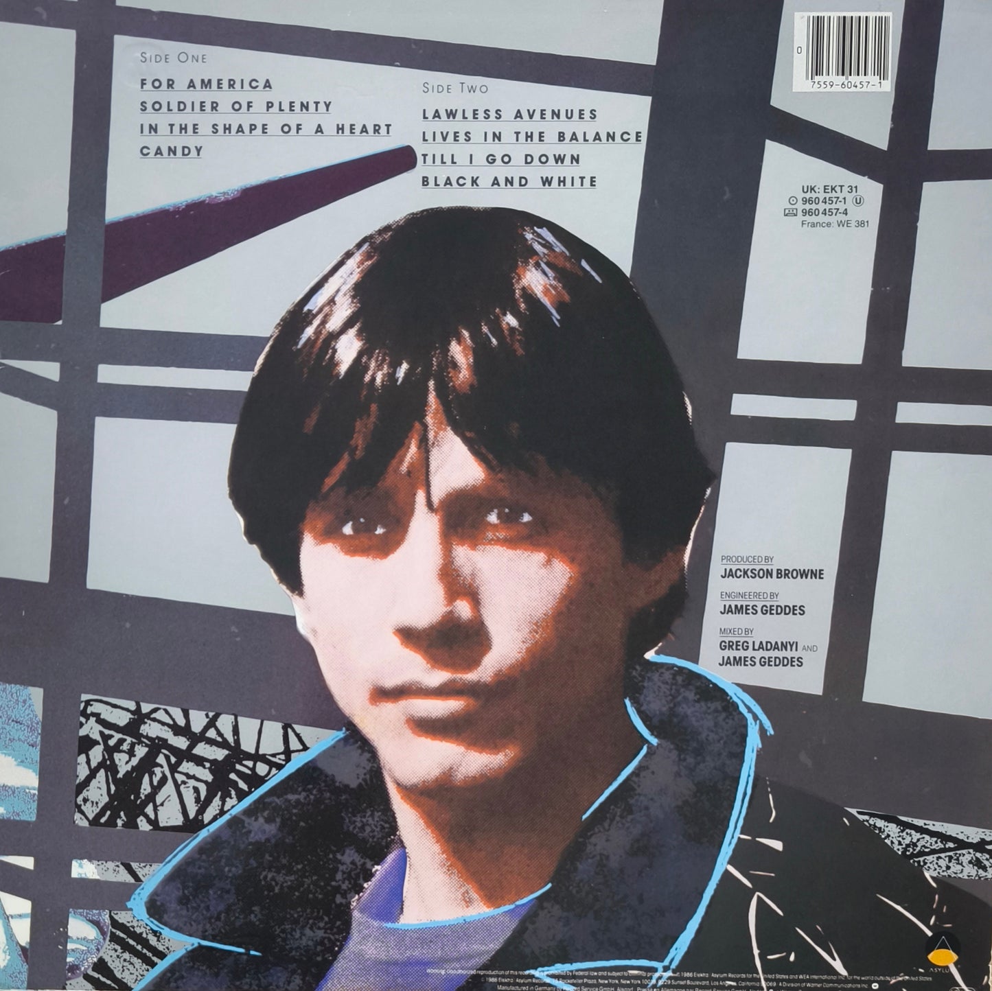 JACKSON BROWNE - Lives In The Balance