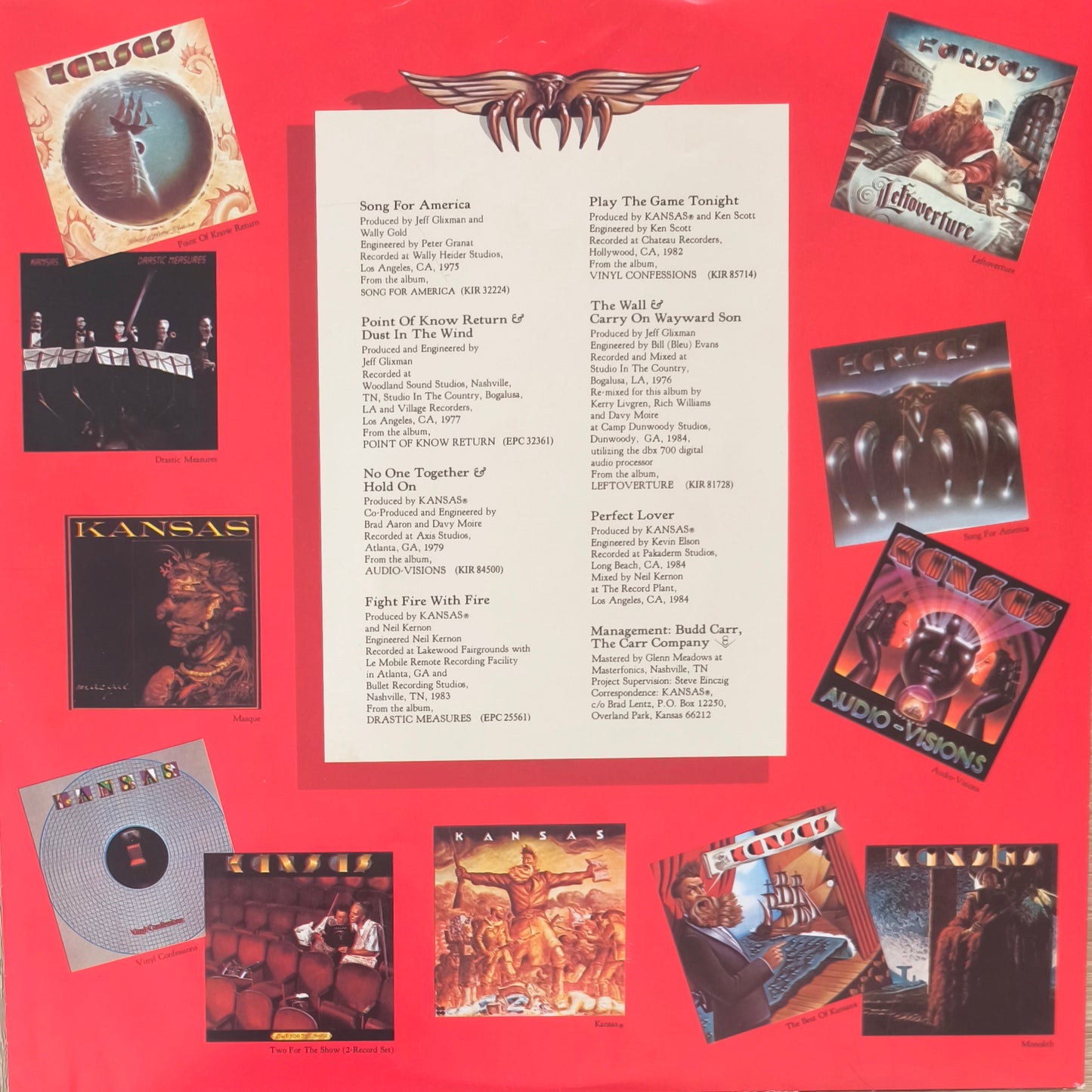 KANSAS - The Best Of Kansas