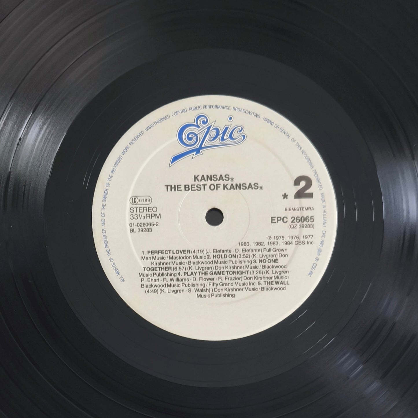 KANSAS - The Best Of Kansas