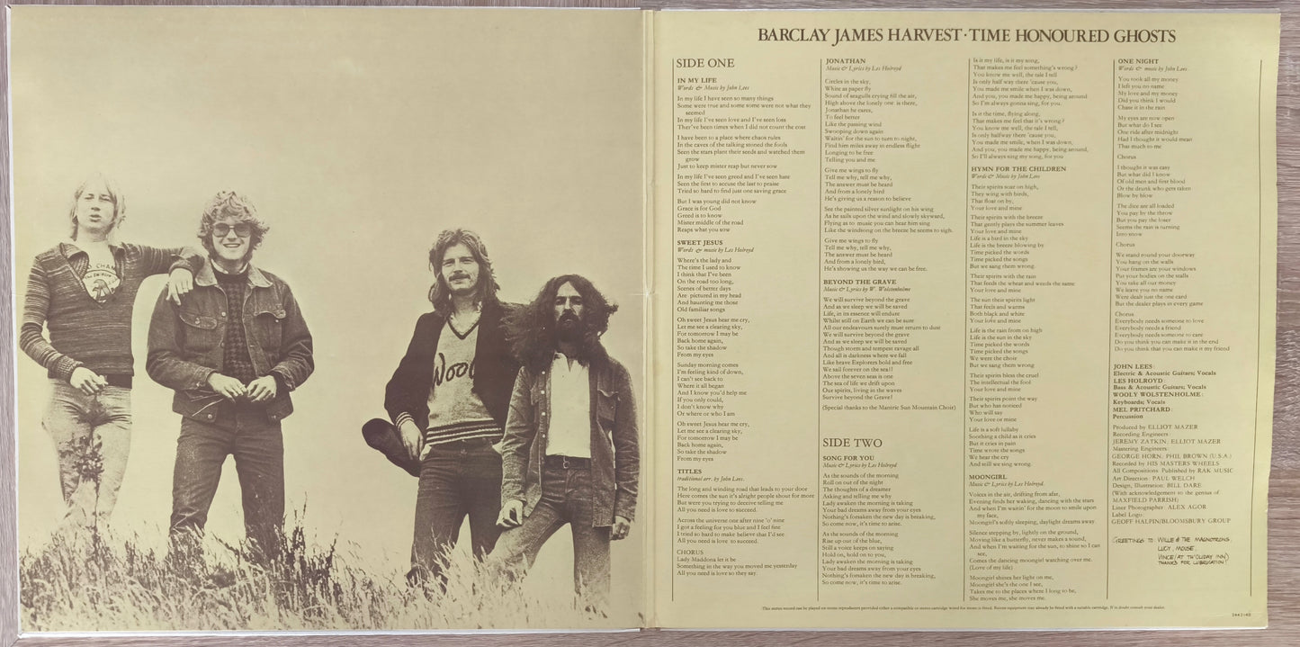 BARCLAY JAMES HARVEST - Time Honoured Ghosts