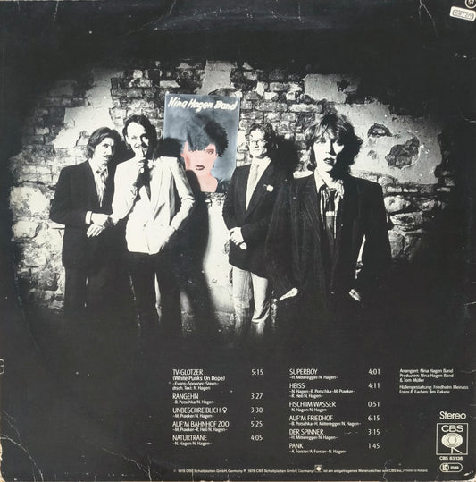 NINA HAGEN BAND - Nina Hagen Band