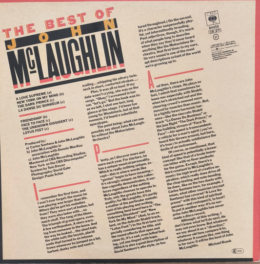 JOHN McLAUGHLIN - The Best Of
