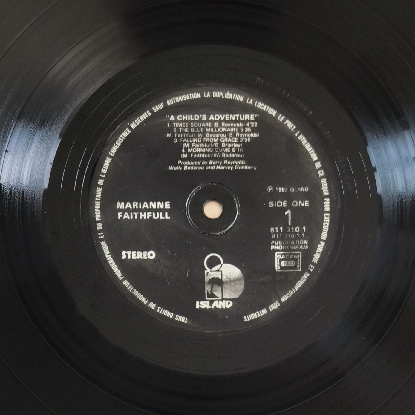 MARIANNE FAITHFULL - A Child's Adventure