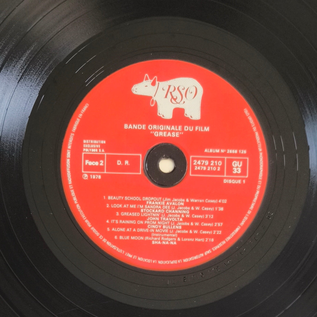 GREASE - Bande Originale du Film