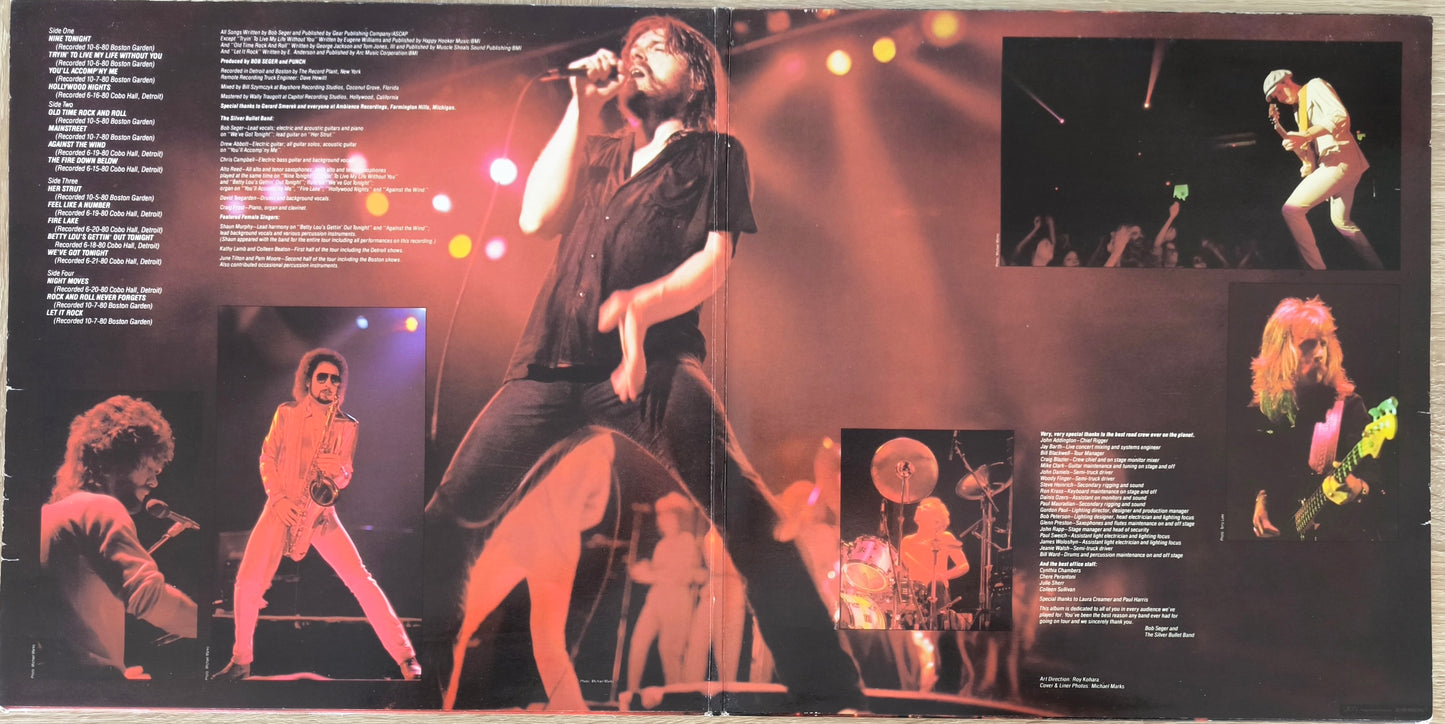 BOB SEGER & THE SILVER  BULLET BAND - Nine Tonight
