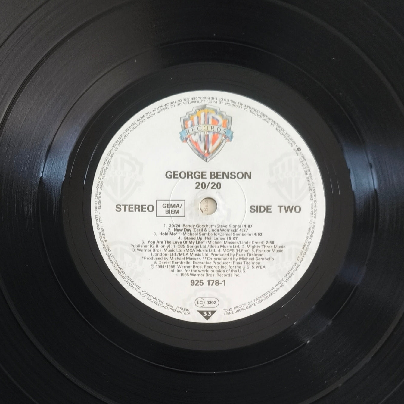 GEORGE BENSON - 20/20