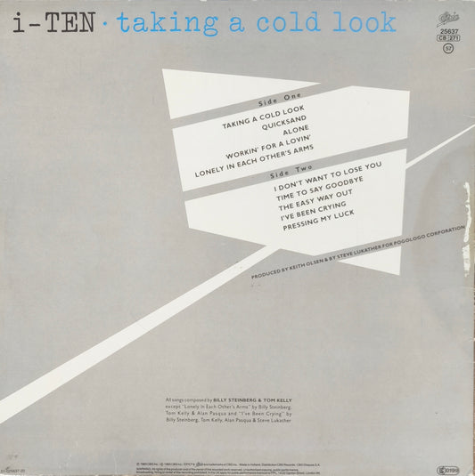 I-TEN - Taking A Cold Look