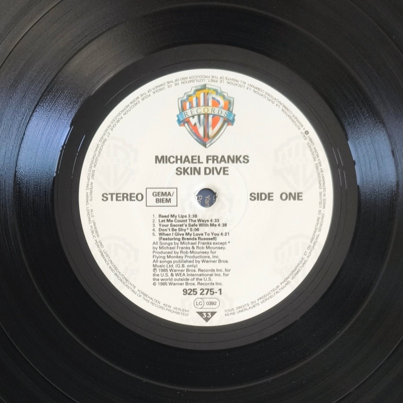 MICHAEL FRANKS - Skin Dive