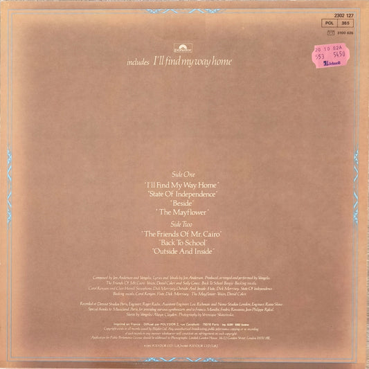 JON AND VANGELIS - The Friends Of Mr Cairo