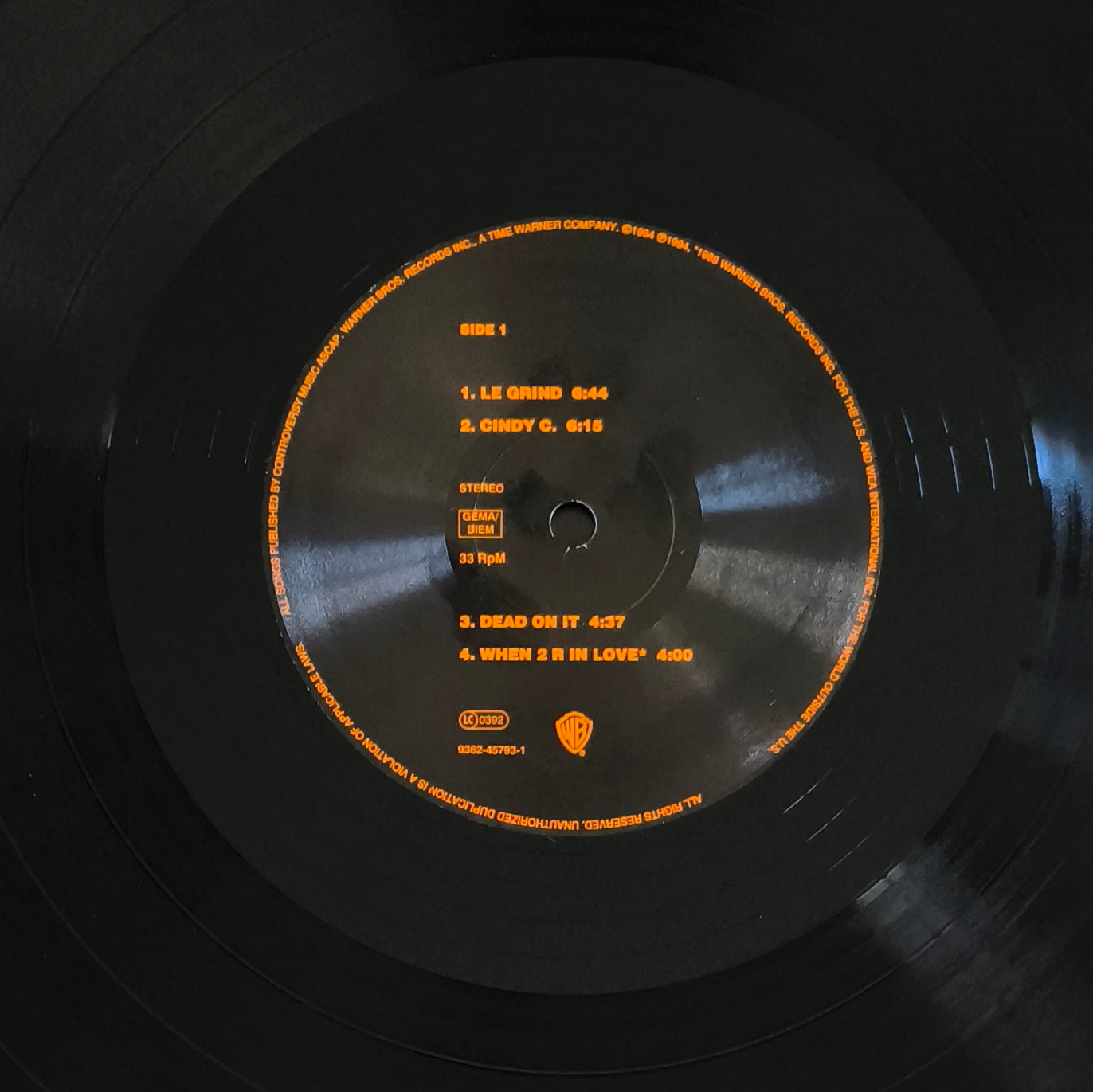 PRINCE - Black Album (Original 1994)