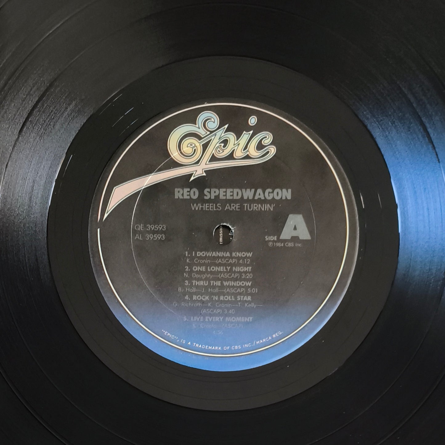 REO SPEEDWAGON - Wheels Are Turnin' (Pressage US)