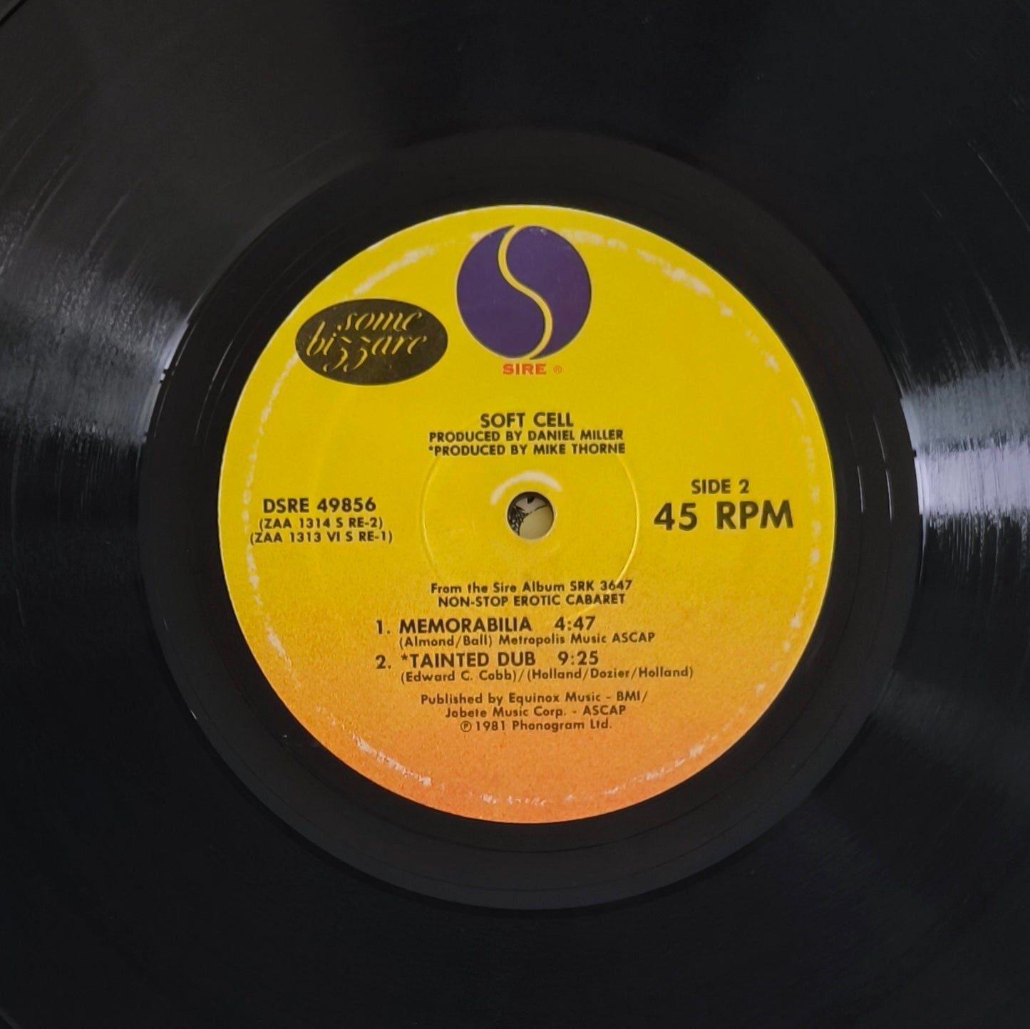 SOFT CELL - Tainted Love / Where Did Our Love Go