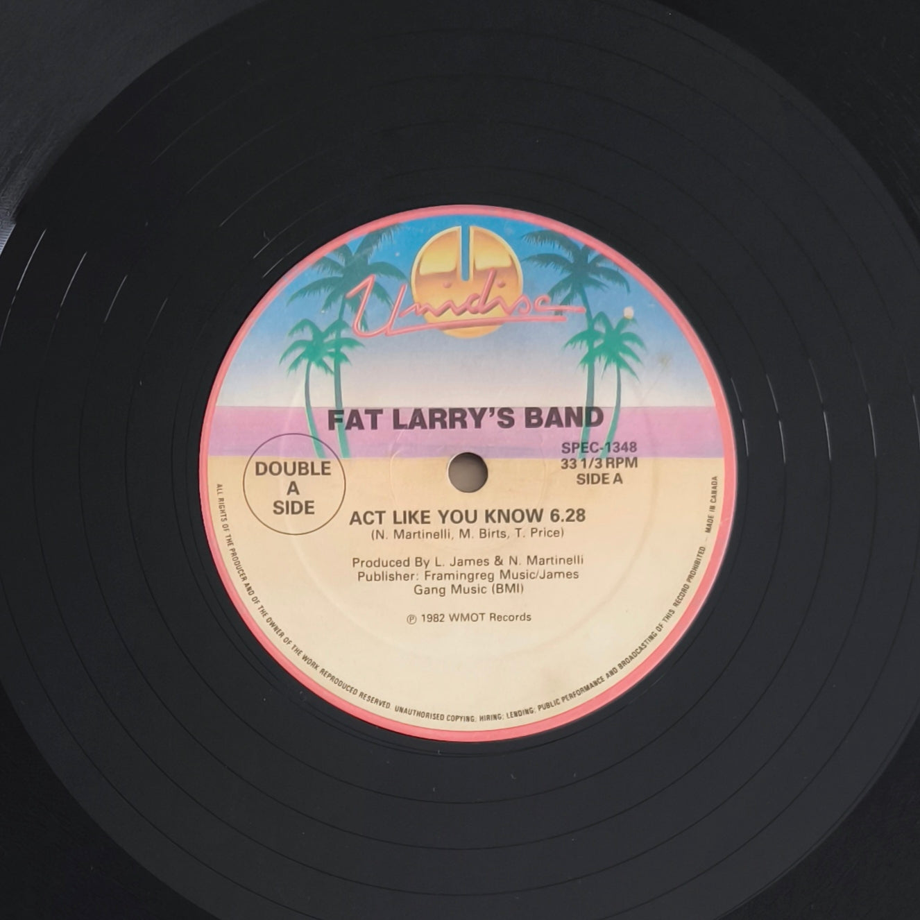 FAT LARRY'S BAND - ACT Like You Know