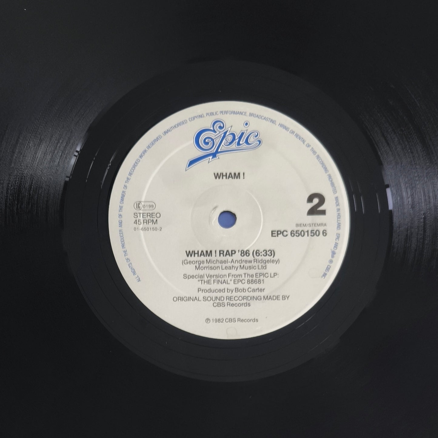 WHAM! - Where Did Your Heart Go? / Wham! Rap '86
