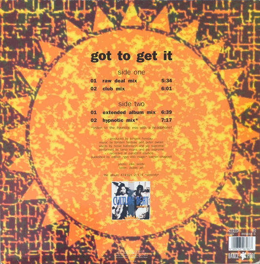 CULTURE BEAT - Got To Get It
