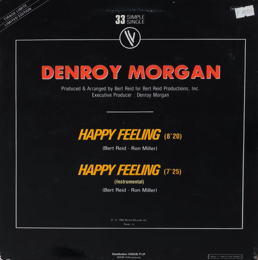 DENROY MORGAN - Happy Feeling