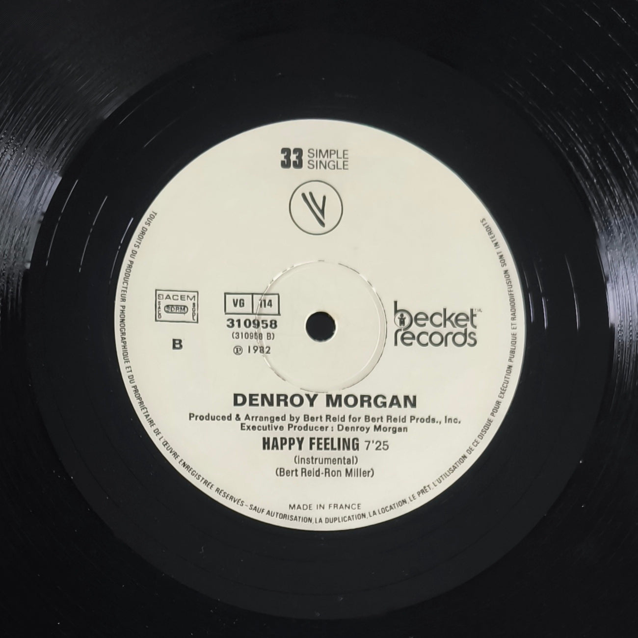 DENROY MORGAN - Happy Feeling