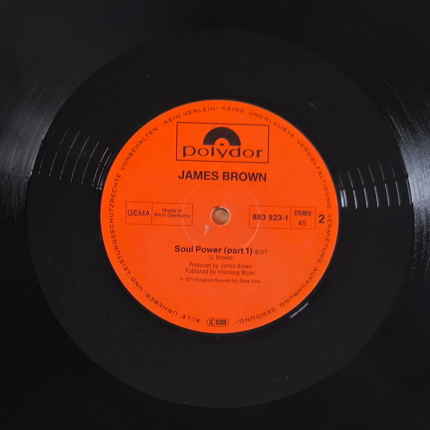 JAMES BROWN - Sex Machine (Part 1 & 2 Unedited Version)