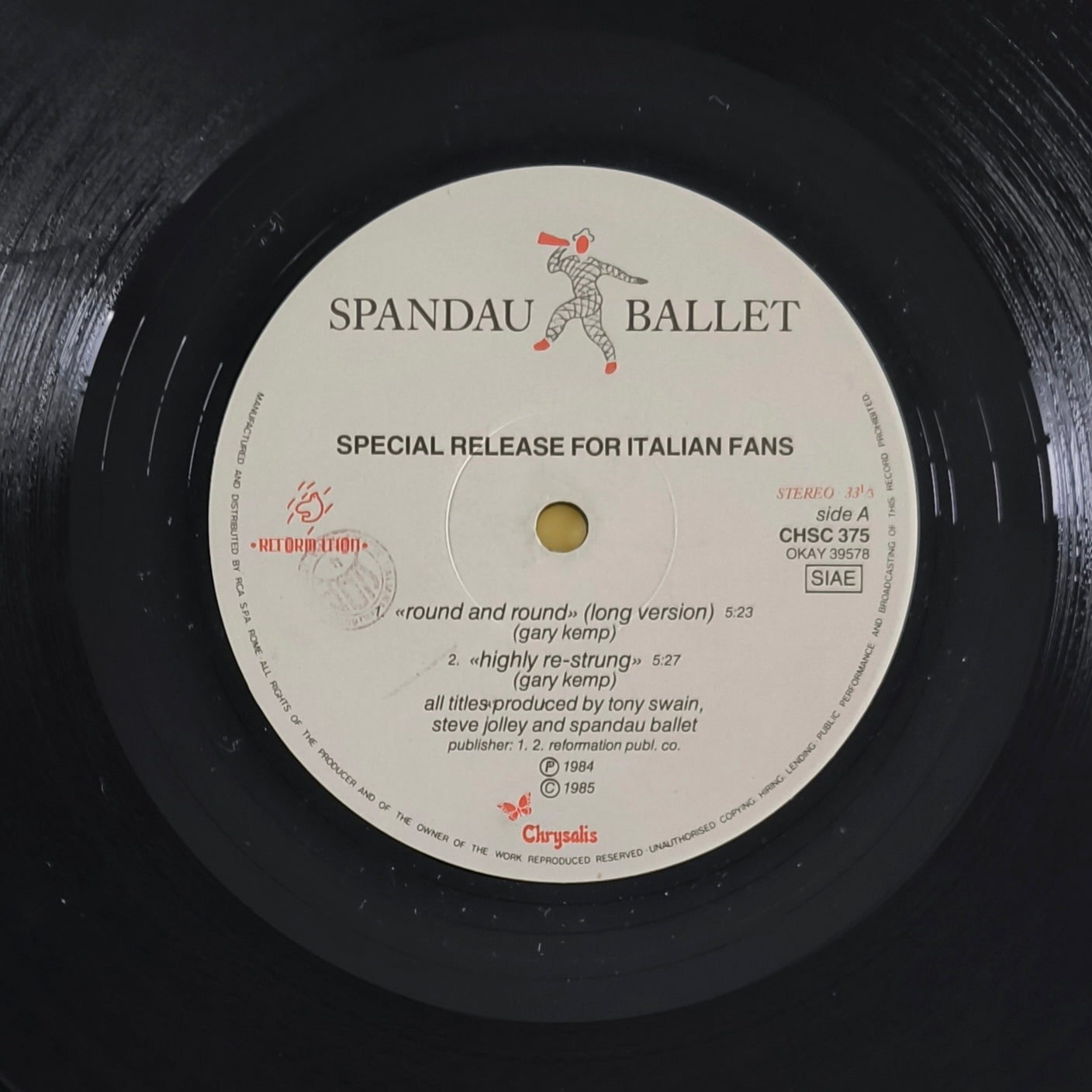 SPANDAU BALLET - Round And Round (Long Version)