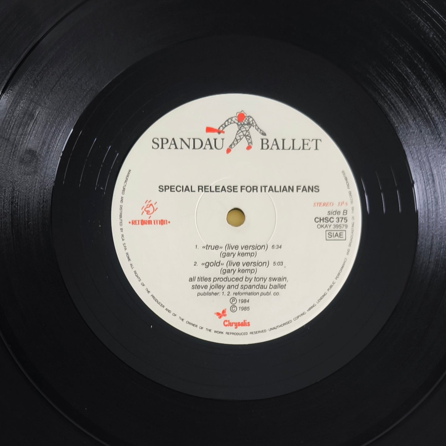 SPANDAU BALLET - Round And Round (Long Version)