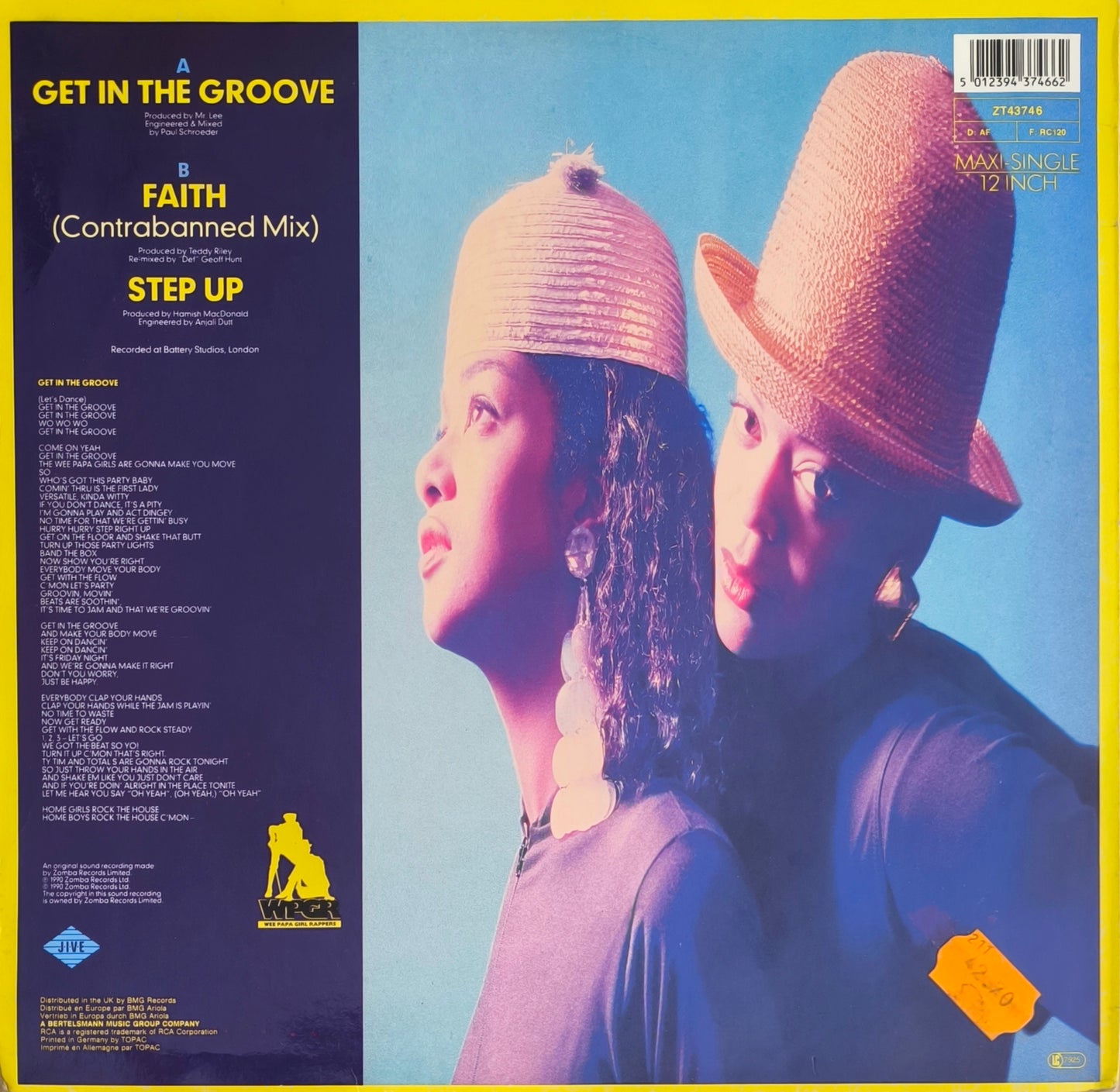 WEE PAPA GIRL RAPPERS - Get In The Groove