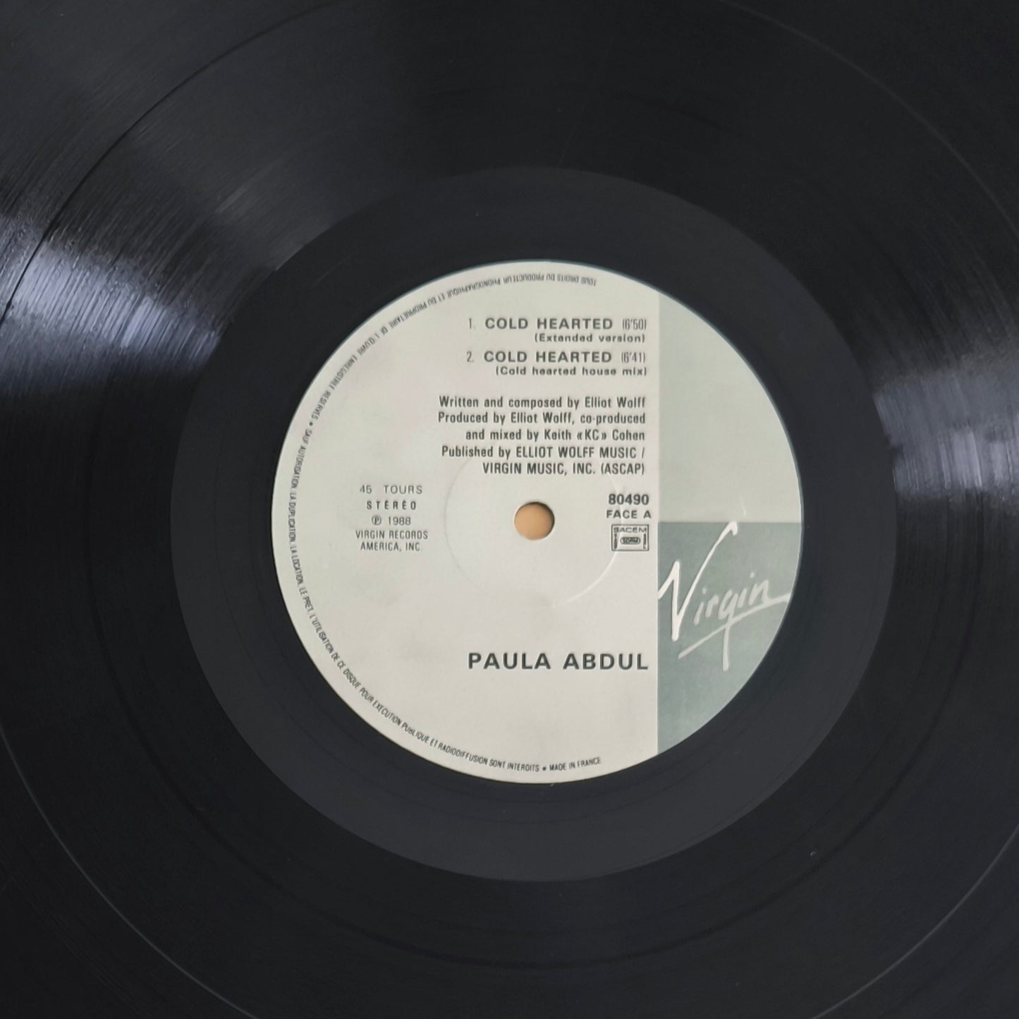 PAULA ABDUL - Cold Hearted