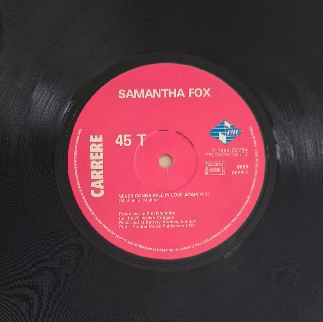 SAMANTHA FOX - Touch Me (I Want Your Body)