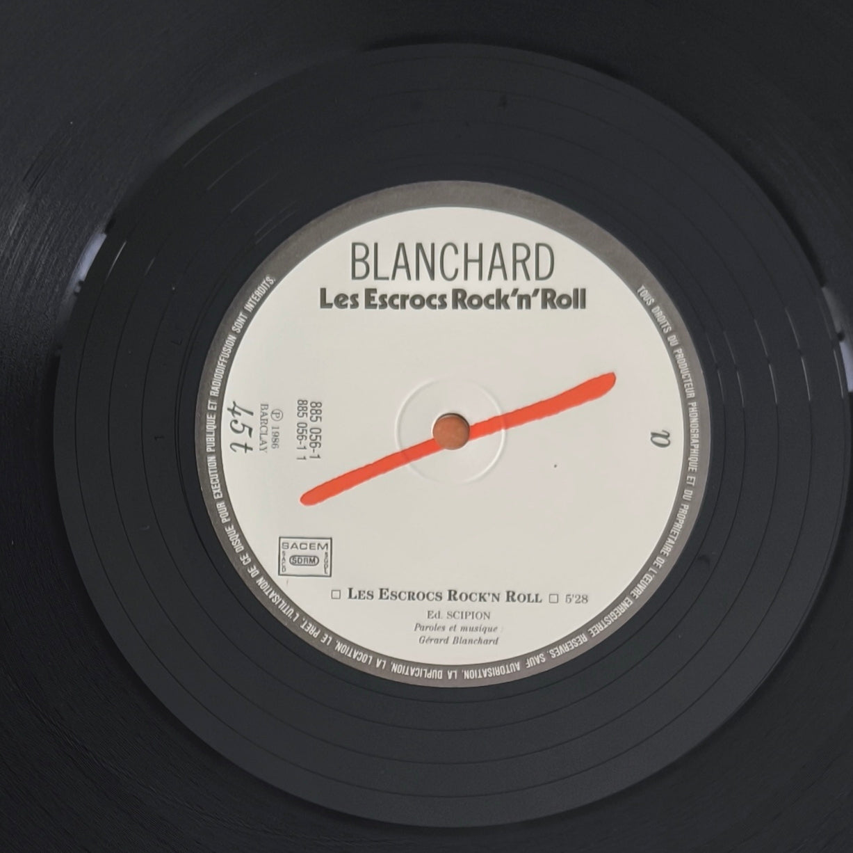 GERARD BLANCHARD - Les Escrocs Rock'n'Roll
