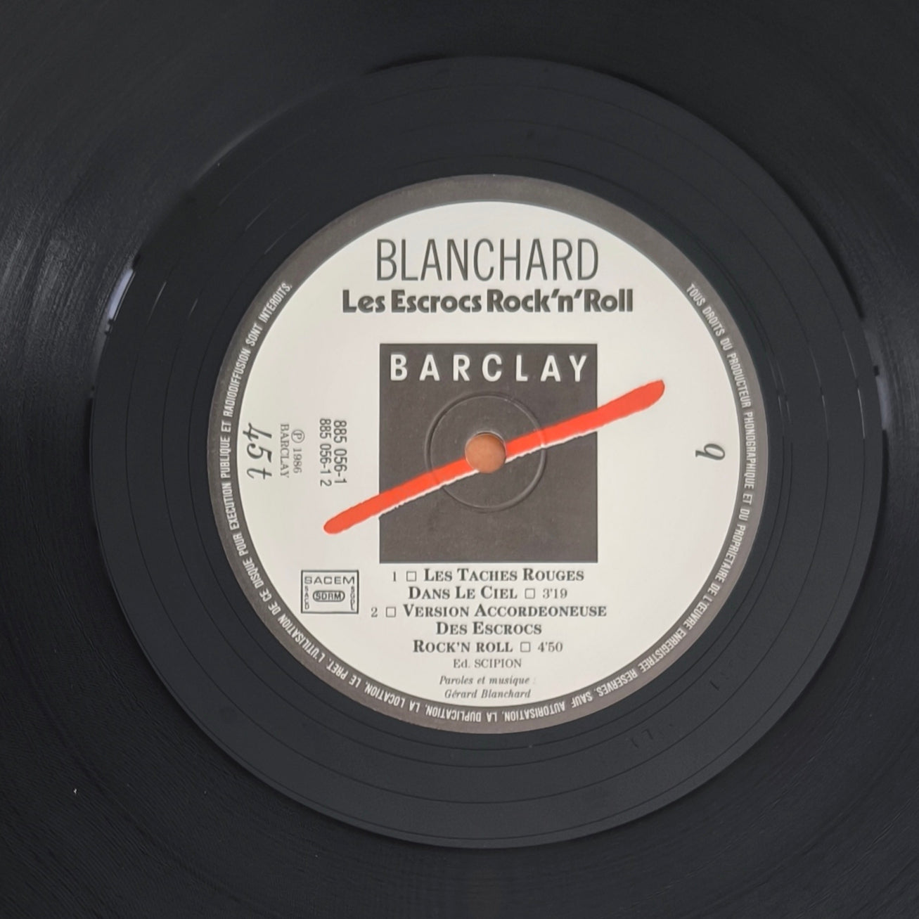 GERARD BLANCHARD - Les Escrocs Rock'n'Roll