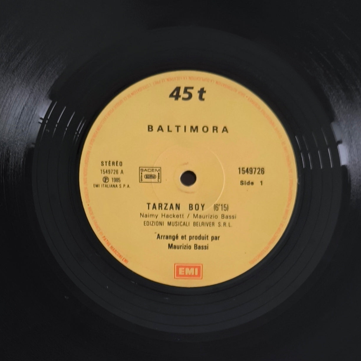 BALTIMORA - Tarzan Boy