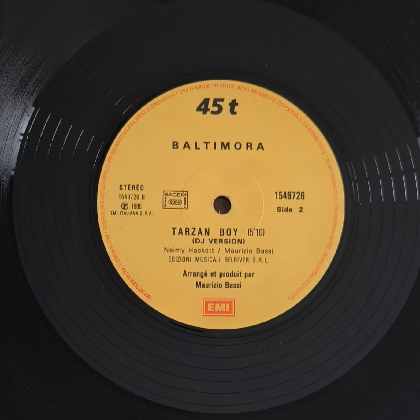BALTIMORA - Tarzan Boy
