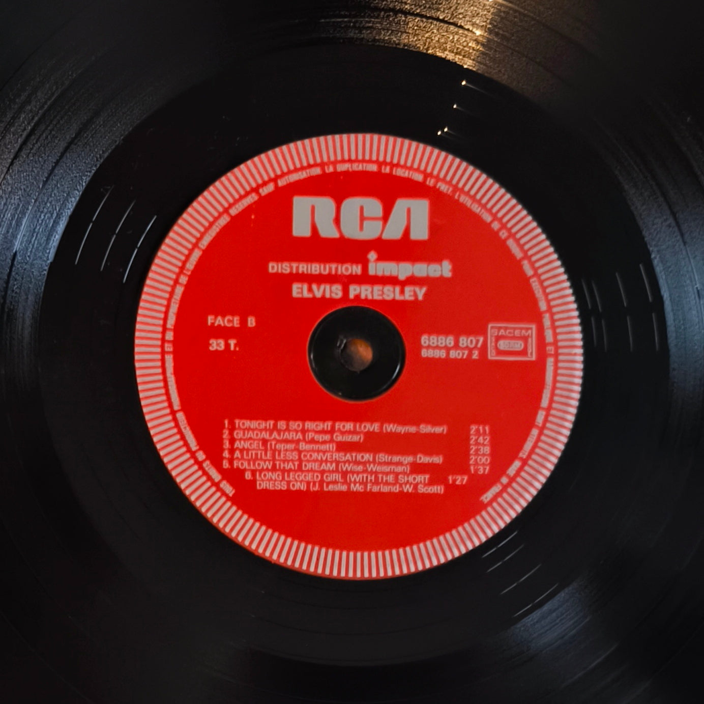 ELVIS PRESLEY - Elvis Presley