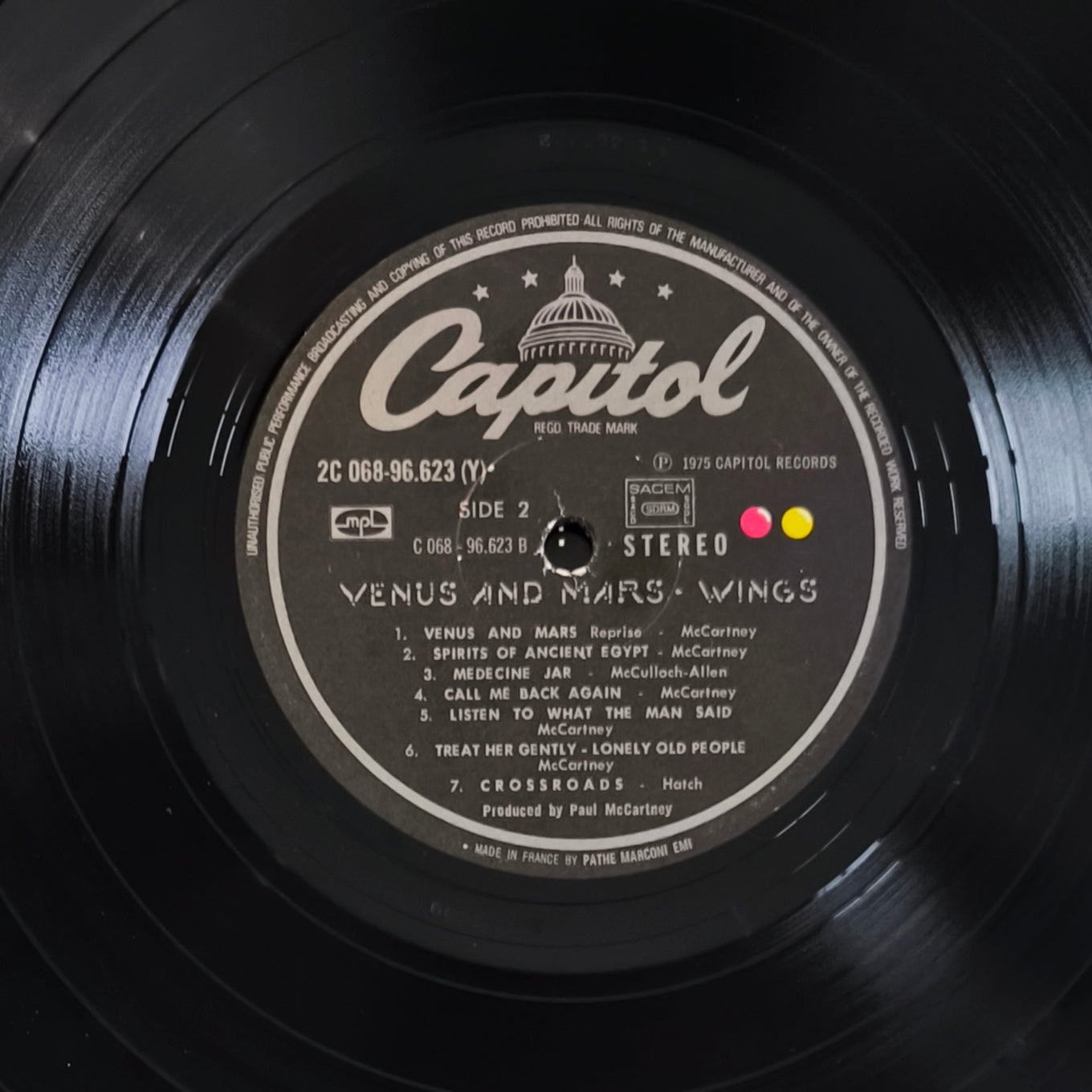 WINGS - Venus And Mars