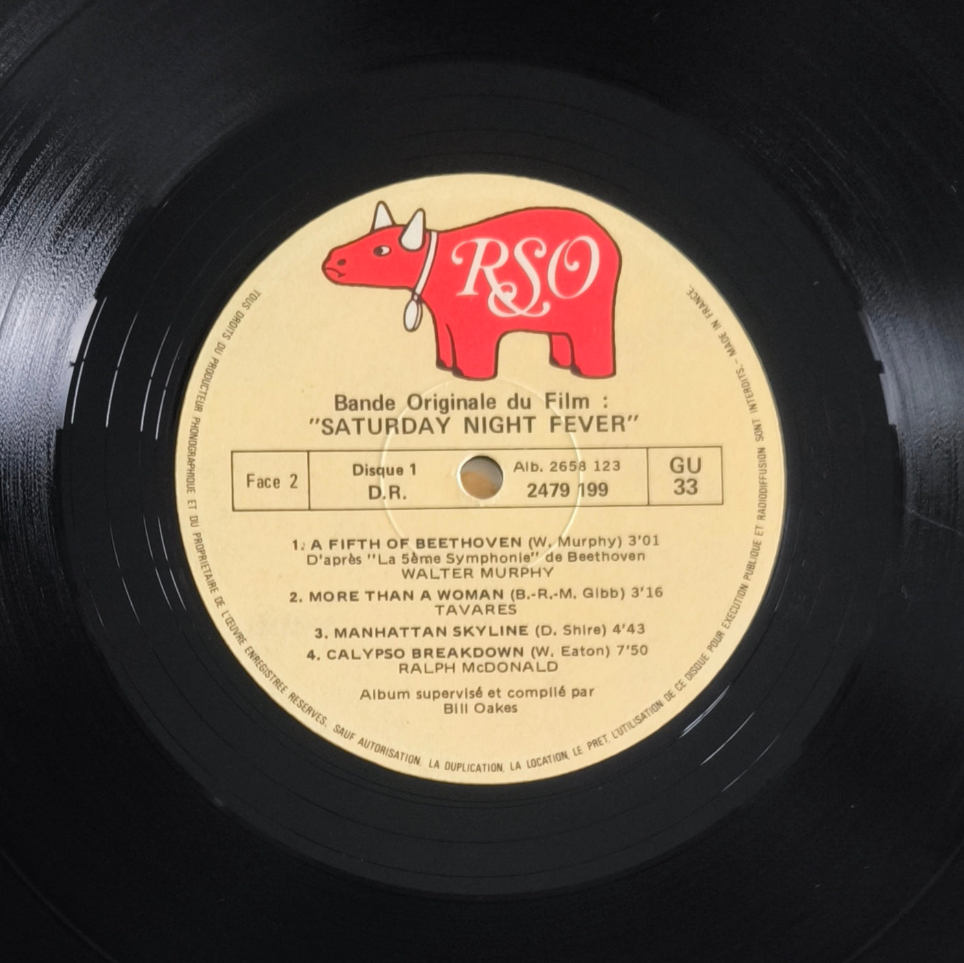 SATURDAY NIGHT FEVER - The Original Movie Soundtrack
